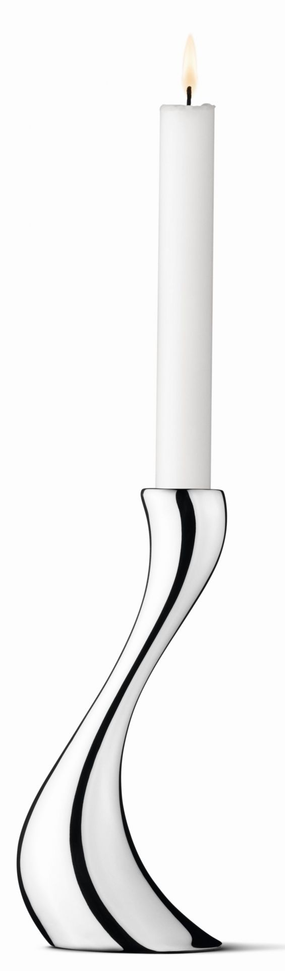 Cobra Candlestick Medium Georg Jensen SINGLE PIECES